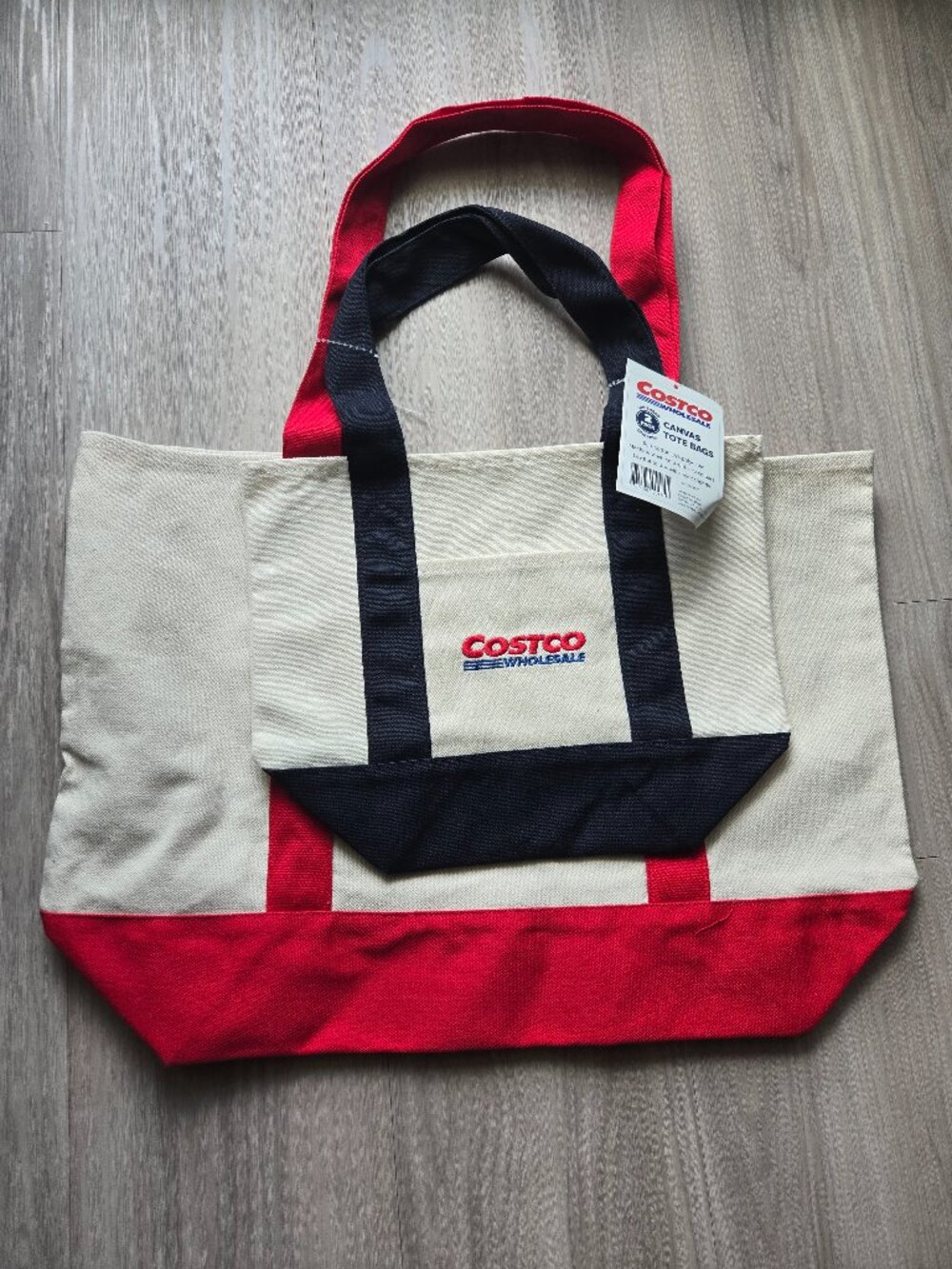 Costco Tote Bag Set of 2